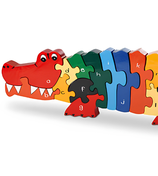 Alphabet Crocodile Adventure Puzzle
